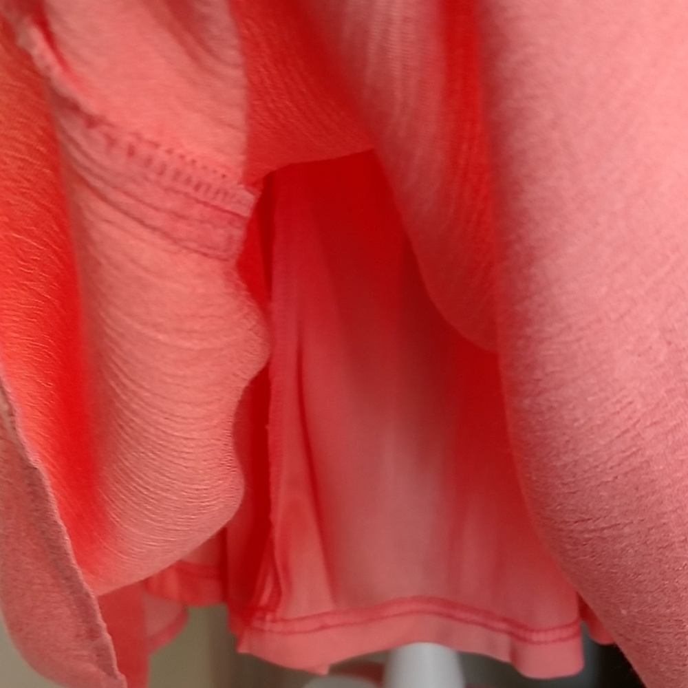 Peach colored dress. Size Various  Host Pick - Picture 7 of 9